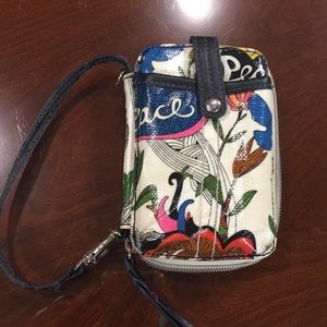 Cute mini sakeroots phone wallet